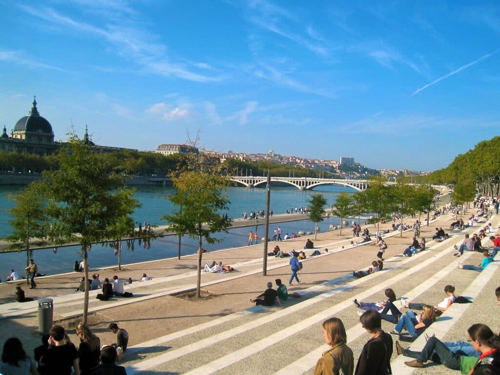 Quais du Rhône à Lyon